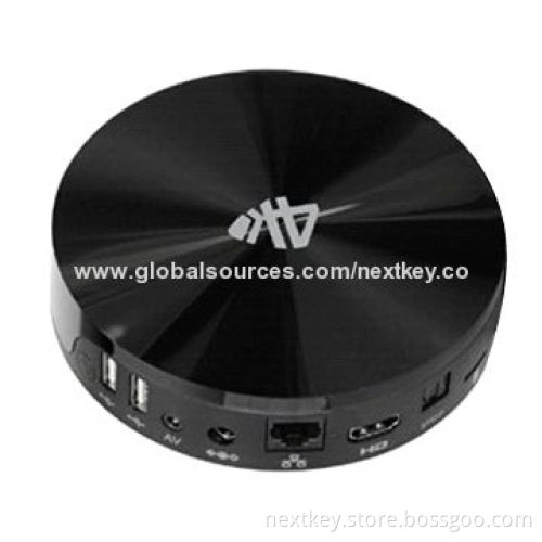 Android TV box with amlogic S802 up to 2GHz ARM Quad-core A9 and DDR3 2G/8G